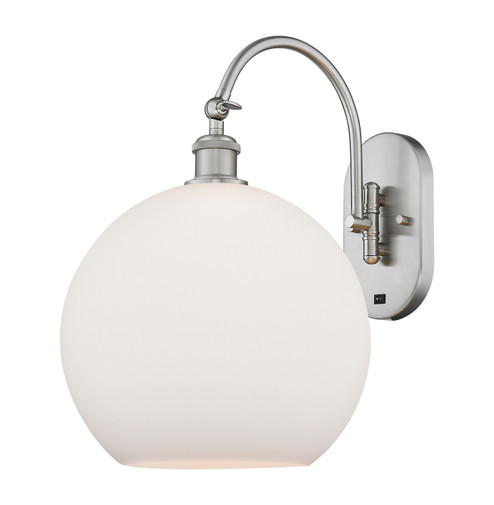 Ballston One Light Wall Sconce in Brushed Satin Nickel (405|918-1W-SN-G121-12)