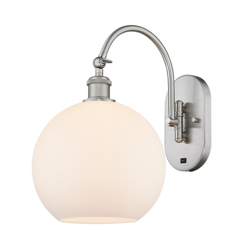 Ballston One Light Wall Sconce in Brushed Satin Nickel (405|918-1W-SN-G121-10)