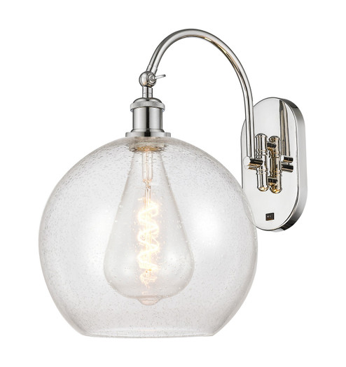 Ballston One Light Wall Sconce in Polished Nickel (405|918-1W-PN-G124-12)