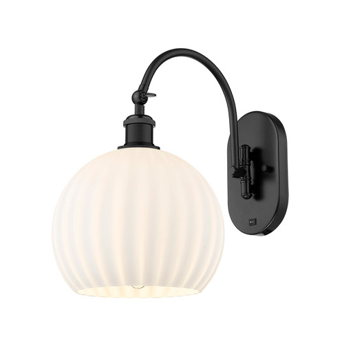 Ballston One Light Wall Sconce in Matte Black (405|918-1W-BK-G1217-10WV)