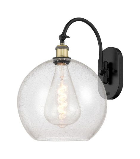 Ballston One Light Wall Sconce in Black Antique Brass (405|918-1W-BAB-G124-12)