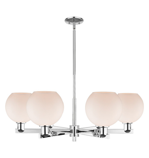 Arcadia Six Light Chandelier in Polished Chrome (405|716-6CR-PC-G121-8)