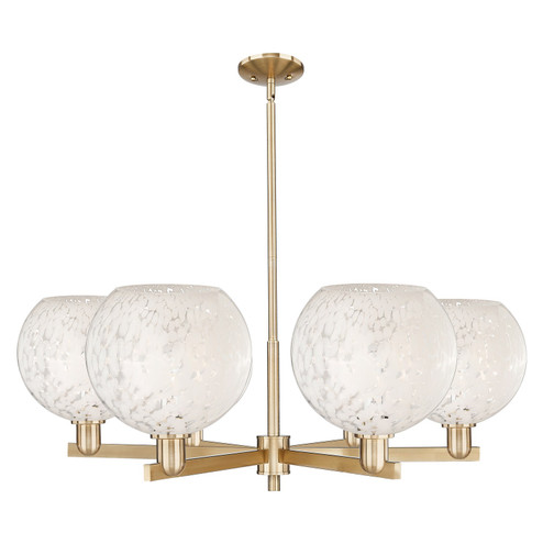 Arcadia Six Light Chandelier in Champagne Bronze (405|716-6CR-CB-G1216-10WM)