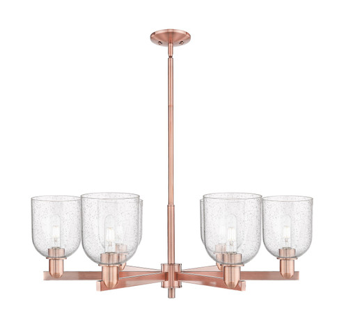 Arcadia Six Light Chandelier in Antique Copper (405|716-6CR-AC-G558-6SDY)