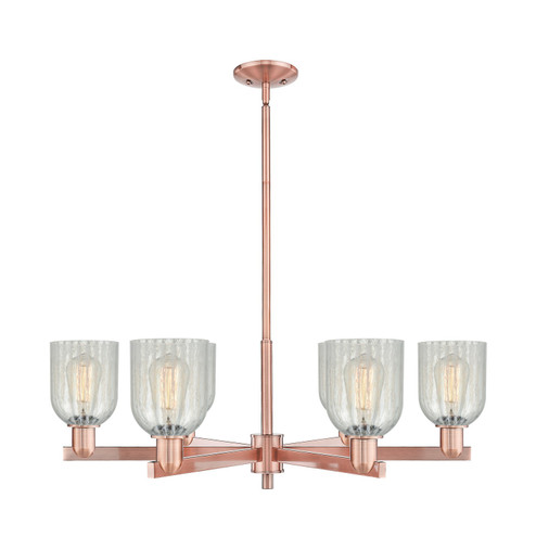 Arcadia Six Light Chandelier in Antique Copper (405|716-6CR-AC-G2511)