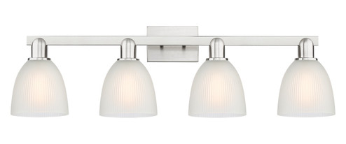 Arcadia Four Light Bath Vanity in Brushed Satin Nickel (405|716-4W-SN-G381)