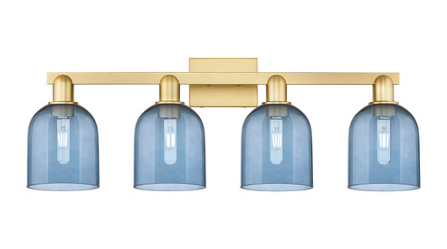 Arcadia Four Light Bath Vanity in Satin Gold (405|716-4W-SG-G558-6BL)