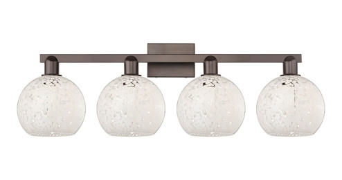 Arcadia Four Light Bath Vanity in Oil Rubbed Bronze (405|716-4W-OB-G1216-8WM)