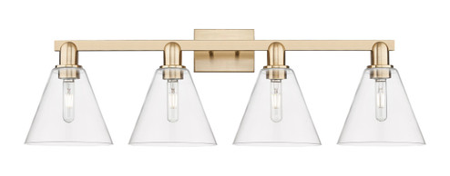Arcadia Four Light Bath Vanity in Champagne Bronze (405|716-4W-CB-GBC-82)