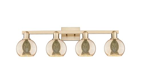 Arcadia Four Light Bath Vanity in Champagne Bronze (405|716-4W-CB-G128-6)