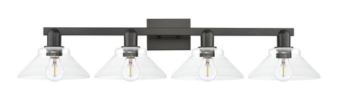 Arcadia Four Light Bath Vanity in Matte Black (405|716-4W-BK-G132)