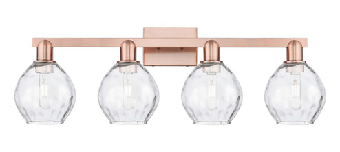 Arcadia Four Light Bath Vanity in Antique Copper (405|716-4W-AC-G362)