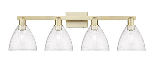 Arcadia Four Light Bath Vanity in Antique Brass (405|716-4W-AB-GBD-754)