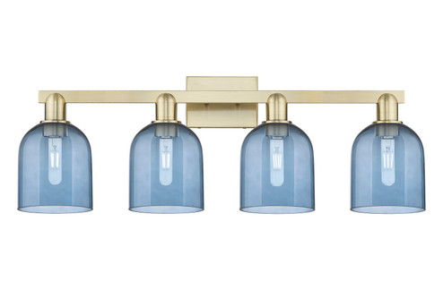 Arcadia Four Light Bath Vanity in Antique Brass (405|716-4W-AB-G558-6BL)