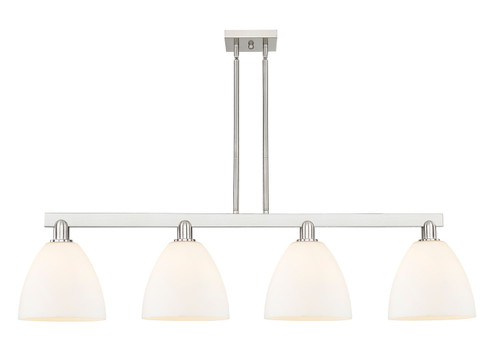 Arcadia Four Light Island Pendant in Brushed Satin Nickel (405|716-4I-SN-GBD-91)