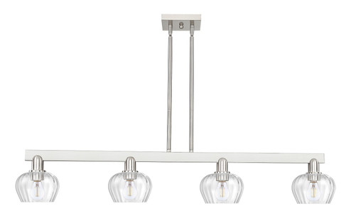 Arcadia Four Light Island Pendant in Brushed Satin Nickel (405|716-4I-SN-G92)