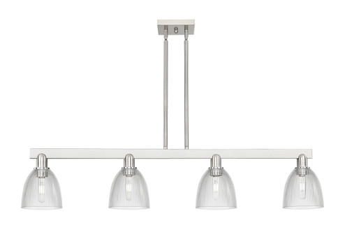 Arcadia Four Light Island Pendant in Brushed Satin Nickel (405|716-4I-SN-G382)