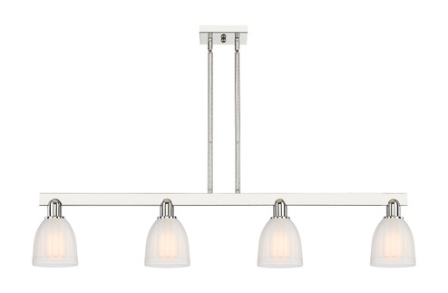 Arcadia Four Light Island Pendant in Polished Nickel (405|716-4I-PN-G441)