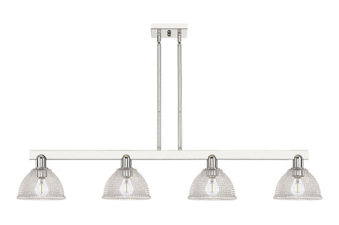 Arcadia Four Light Island Pendant in Polished Nickel (405|716-4I-PN-G422)