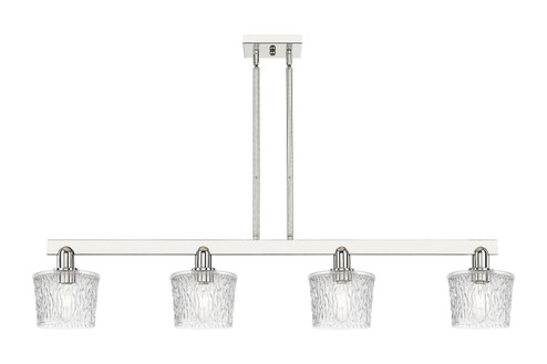 Arcadia Four Light Island Pendant in Polished Nickel (405|716-4I-PN-G402)