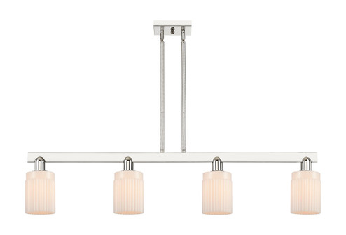 Arcadia Four Light Island Pendant in Polished Nickel (405|716-4I-PN-G341)