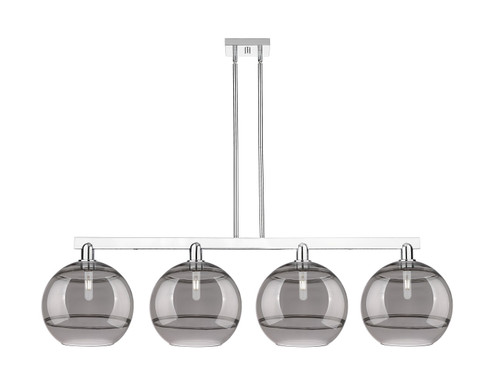 Arcadia Four Light Island Pendant in Polished Chrome (405|716-4I-PC-G556-12SM)