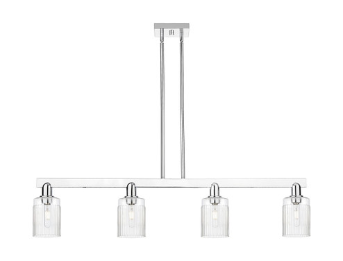 Arcadia Four Light Island Pendant in Polished Chrome (405|716-4I-PC-G342)