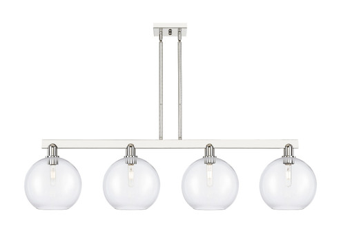 Arcadia Four Light Island Pendant in Polished Chrome (405|716-4I-PC-G122-10)