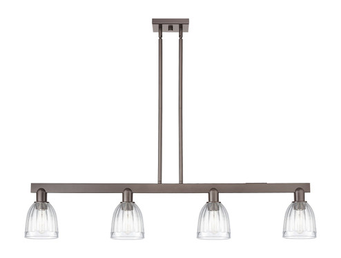 Arcadia Four Light Island Pendant in Oil Rubbed Bronze (405|716-4I-OB-G442)