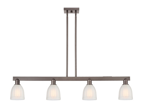 Arcadia Four Light Island Pendant in Oil Rubbed Bronze (405|716-4I-OB-G441)