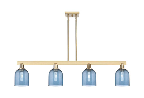Arcadia Four Light Island Pendant in Champagne Bronze (405|716-4I-CB-G558-6BL)
