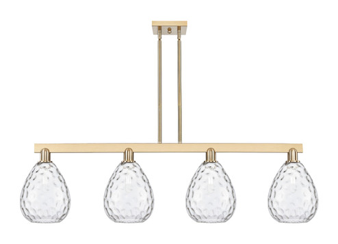 Arcadia Four Light Island Pendant in Champagne Bronze (405|716-4I-CB-G372)