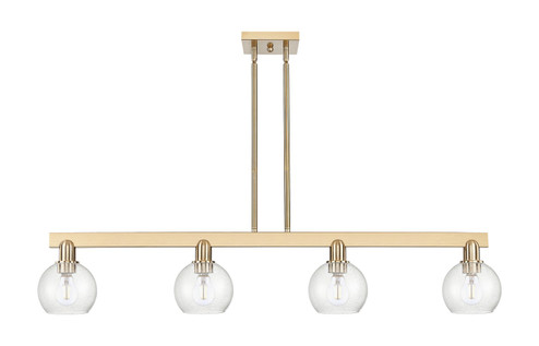 Arcadia Four Light Island Pendant in Champagne Bronze (405|716-4I-CB-G124-6)
