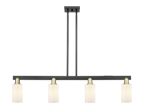 Arcadia Four Light Island Pendant in Black Antique Brass (405|716-4I-BAB-G801)
