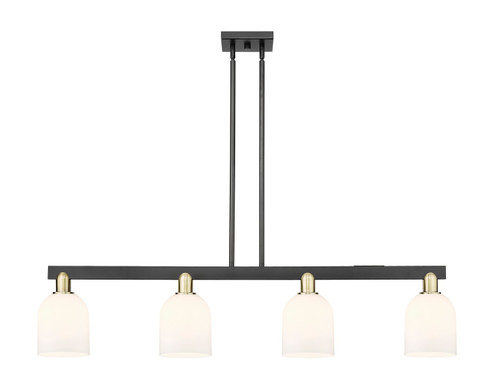 Arcadia Four Light Island Pendant in Black Antique Brass (405|716-4I-BAB-G558-6GWH)