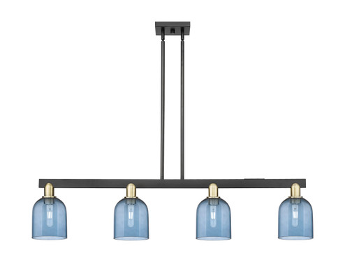Arcadia Four Light Island Pendant in Black Antique Brass (405|716-4I-BAB-G558-6BL)