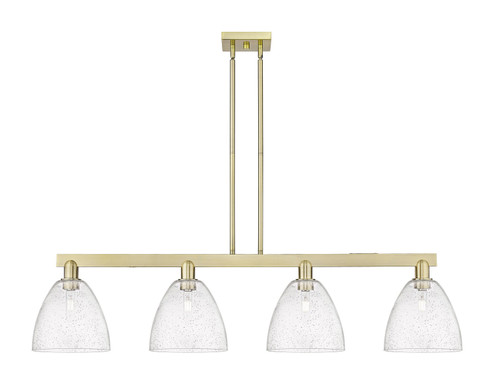 Arcadia Four Light Island Pendant in Antique Brass (405|716-4I-AB-GBD-94)