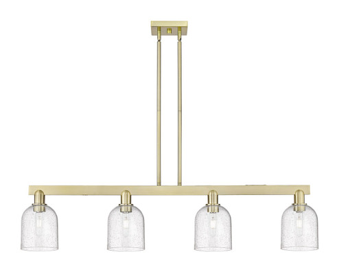 Arcadia Four Light Island Pendant in Antique Brass (405|716-4I-AB-G558-6SDY)