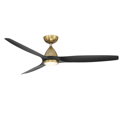 Skylark 62''Ceiling Fan in Soft Brass/Matte Black (441|FR-W2202-62L-SB/MB)