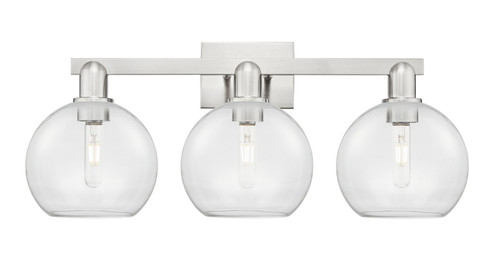 Arcadia Three Light Bath Vanity in Brushed Satin Nickel (405|716-3W-SN-G122-8)