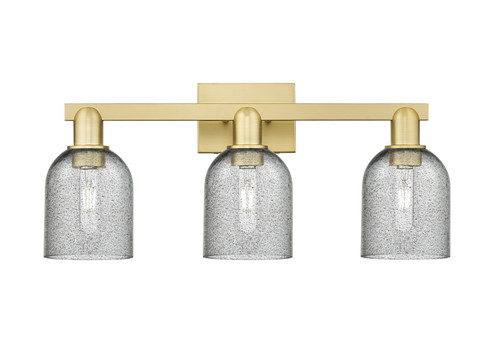 Arcadia Three Light Bath Vanity in Satin Gold (405|716-3W-SG-G257)