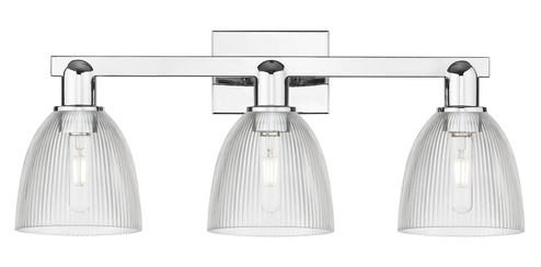 Arcadia Three Light Bath Vanity in Polished Chrome (405|716-3W-PC-G382)