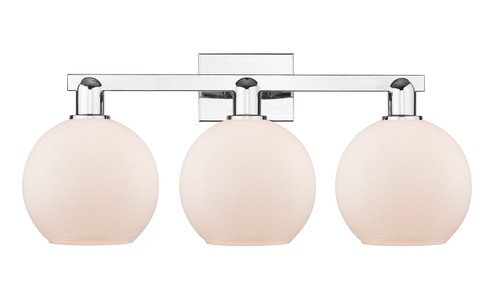 Arcadia Three Light Bath Vanity in Polished Chrome (405|716-3W-PC-G121-8)