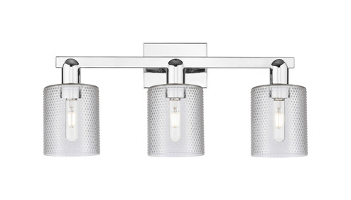 Arcadia Three Light Bath Vanity in Polished Chrome (405|716-3W-PC-G112)