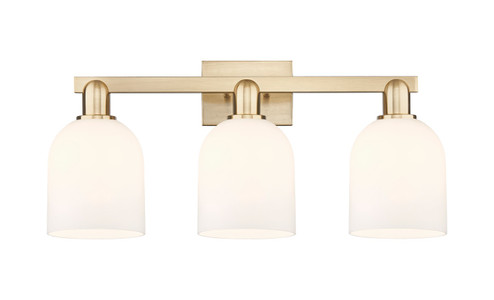 Arcadia Three Light Bath Vanity in Champagne Bronze (405|716-3W-CB-G558-6GWH)
