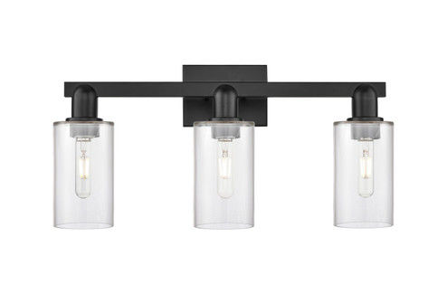 Arcadia Three Light Bath Vanity in Matte Black (405|716-3W-BK-G802)