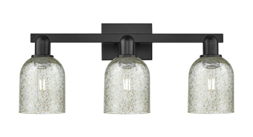 Arcadia Three Light Bath Vanity in Matte Black (405|716-3W-BK-G259)