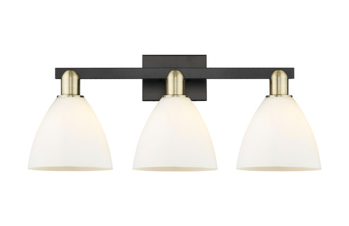 Arcadia Three Light Bath Vanity in Black Antique Brass (405|716-3W-BAB-GBD-751)