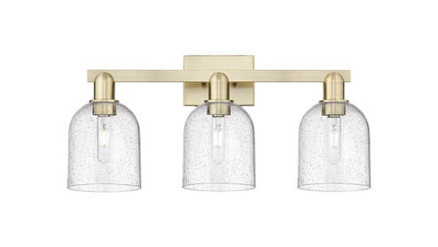 Arcadia Three Light Bath Vanity in Antique Brass (405|716-3W-AB-G558-6SDY)