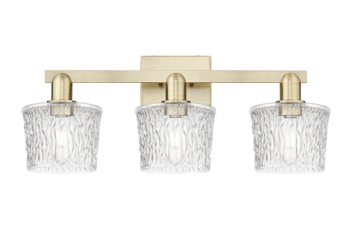 Arcadia Three Light Bath Vanity in Antique Brass (405|716-3W-AB-G402)
